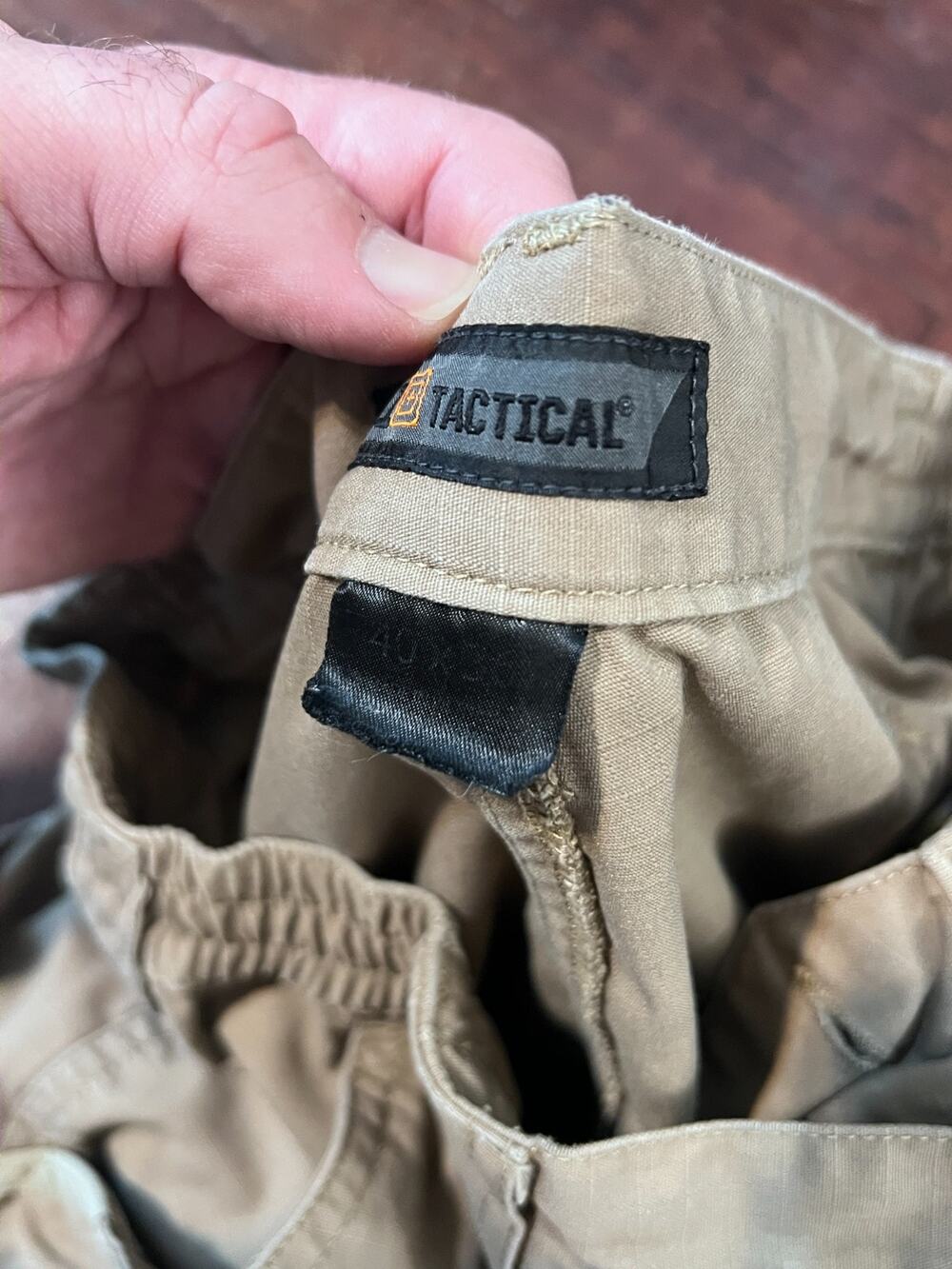 5.11 Tactical Mens Size 40 Khaki Ripstop Cargo Utility Field Pants - Picture 7 of 10